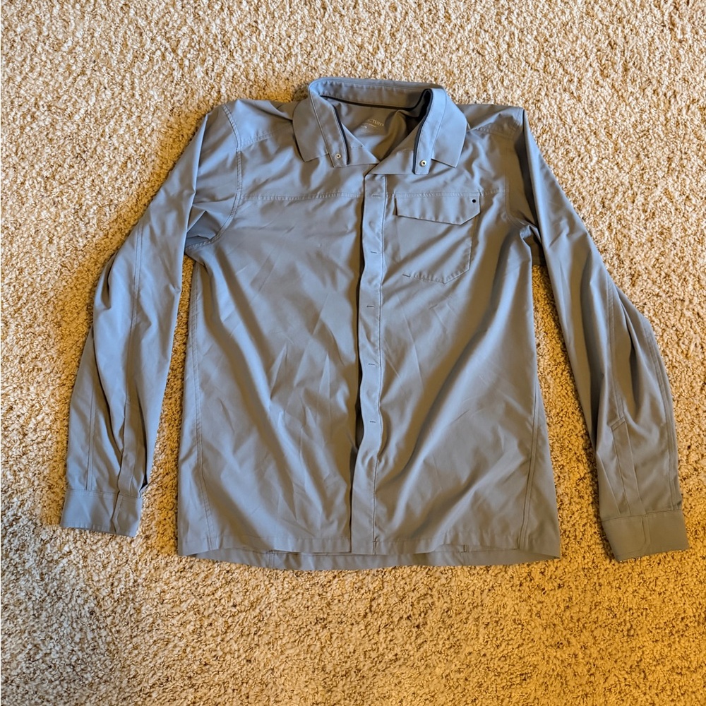 Arc'teryx Men's Button Down Shirt - Soft Gray